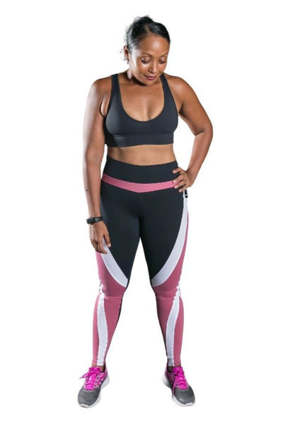 Picture of Trinys Colour Block High Performance Leggings