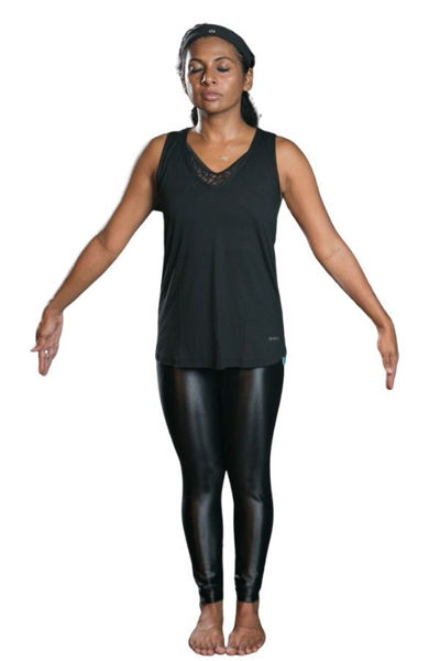 Picture of Trinys Leggings Leather Look Performance Leggings F-11948CI