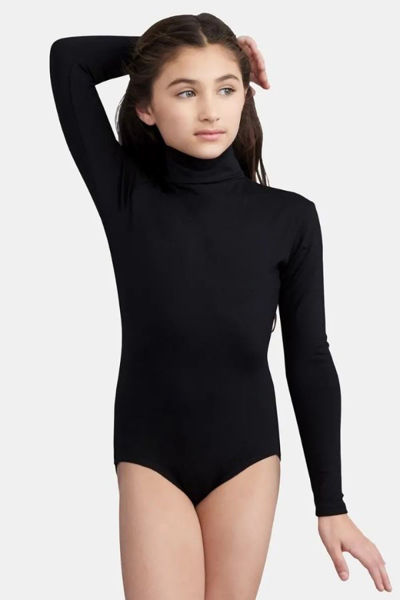 Picture of Capezio Child Turtleneck Long Sleeve with snaps