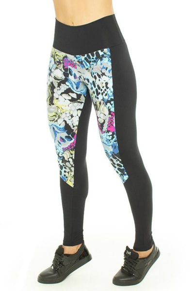 Picture of Trinys Compression Fun Print Block Leggings