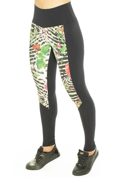 Picture of Trinys Compression Fun Print Block Leggings