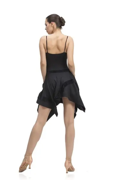 Sansha Amaro Latin Dress with attached leotard - Back